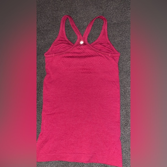 lululemon athletica Tops - Lululemon Ribbed Pink Tank